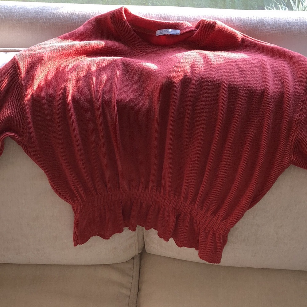 Zara Terry Crop